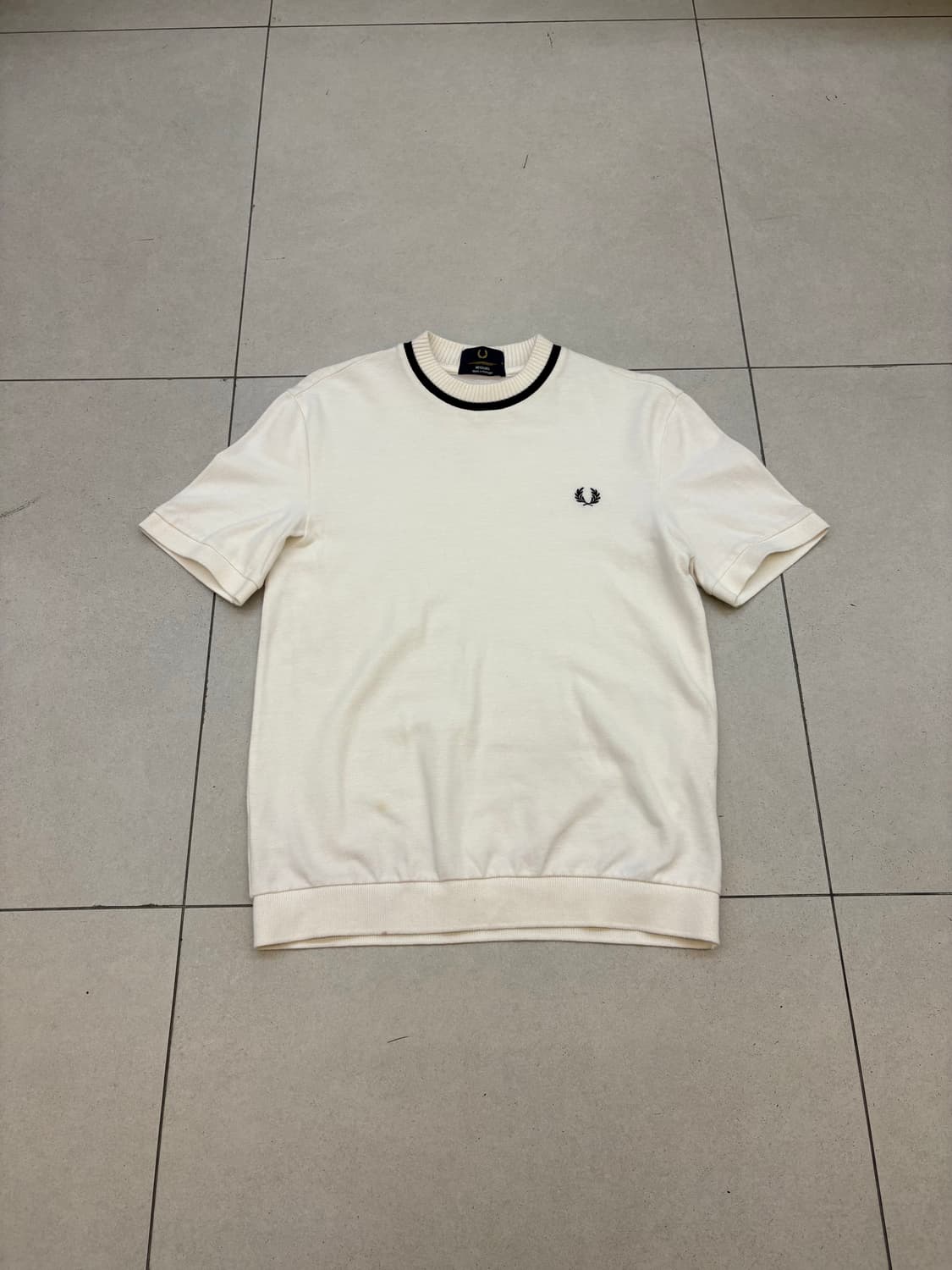 프레드페리 반팔 니트  상품이미지3