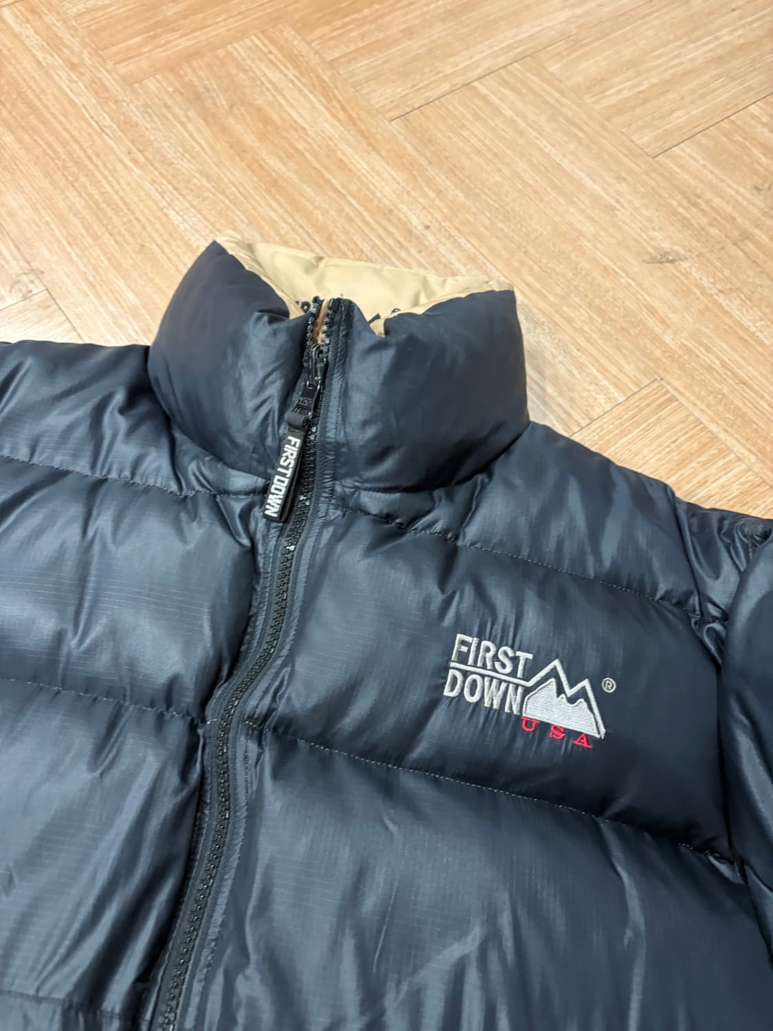 First Down 리버시블 패딩 상품이미지2