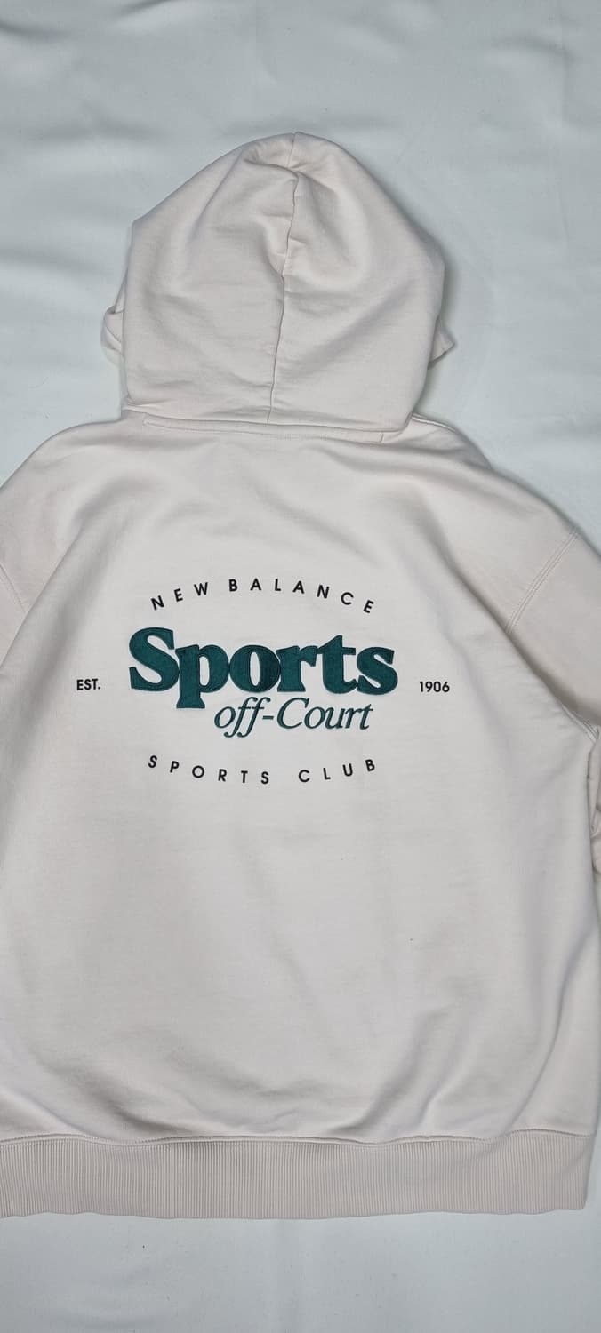 뉴발란스 UNI 스포츠 클럽 자수 기모 후드 M _ 공용,남성 상품이미지6