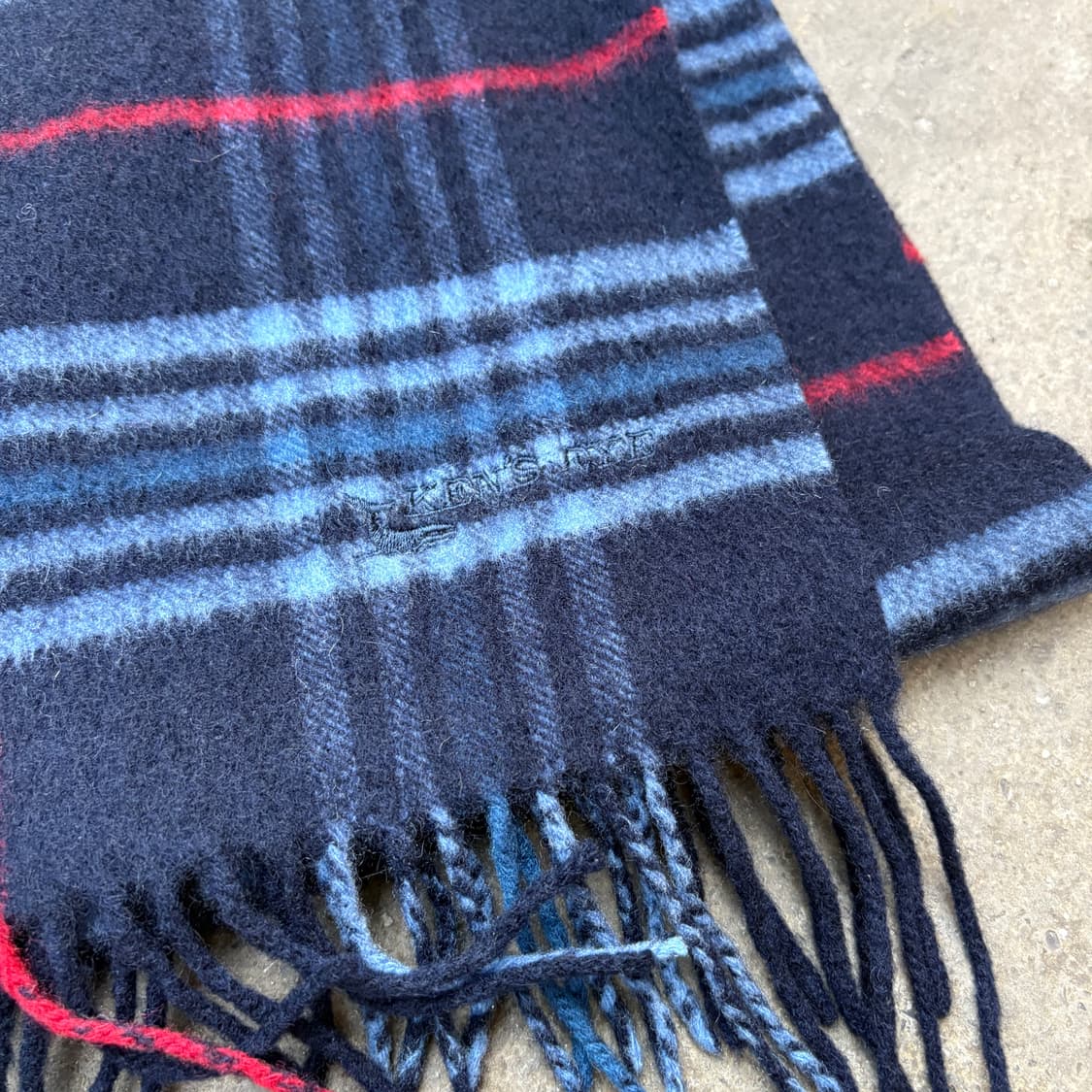 Vintage 빈티지 체크 머플러 목도리 상품이미지3