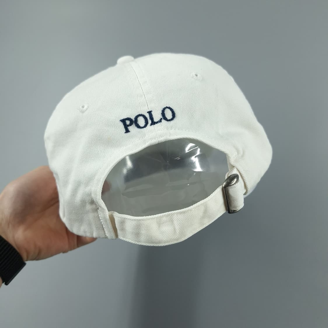 폴로랄프로렌 화이트 네이비포니 6패널 코튼 야구모자 볼캡 모자 FREE 상품이미지6