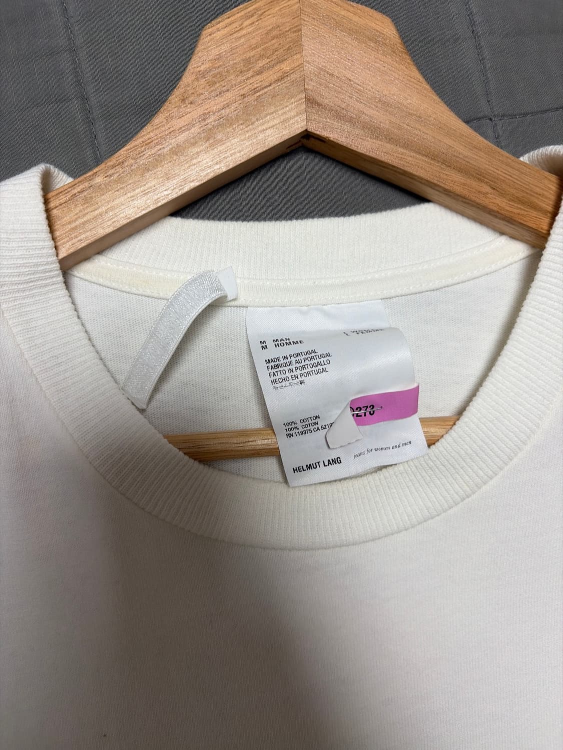 [Helmut Lang] 헬무트랭 남성 반팔 티셔츠 상품이미지3