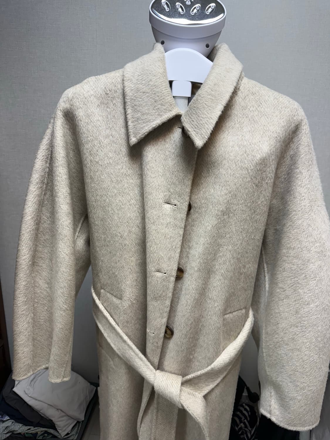 모한 울100% 코트 m 상품이미지4