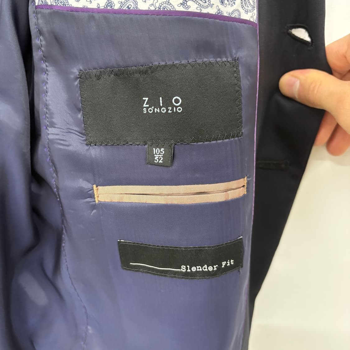 지오송지오 블랙 정장 자켓 남성 L 상품이미지6