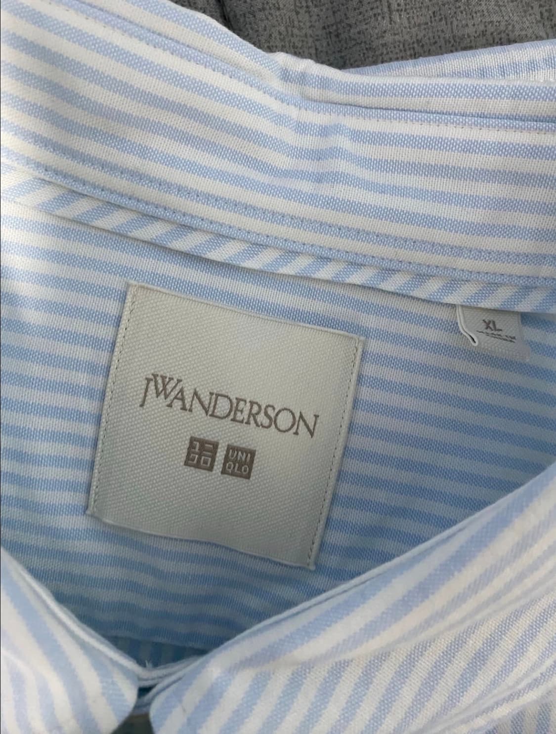 JW 앤더슨 유니클로 스트라이프 셔츠 XL 단순개봉 상품이미지3