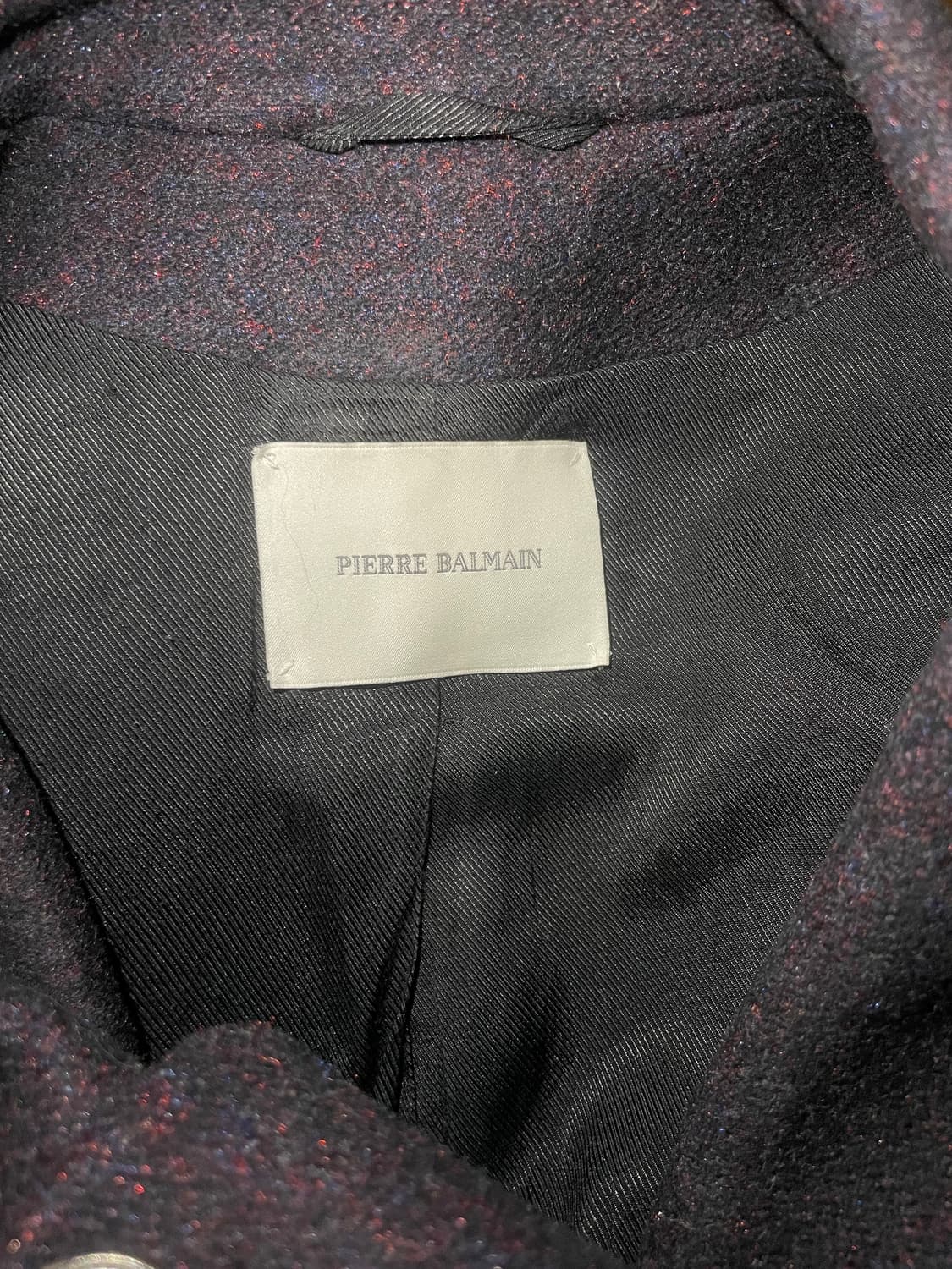 피에르 발망 펜슬 숄더 블레이져 상품이미지2