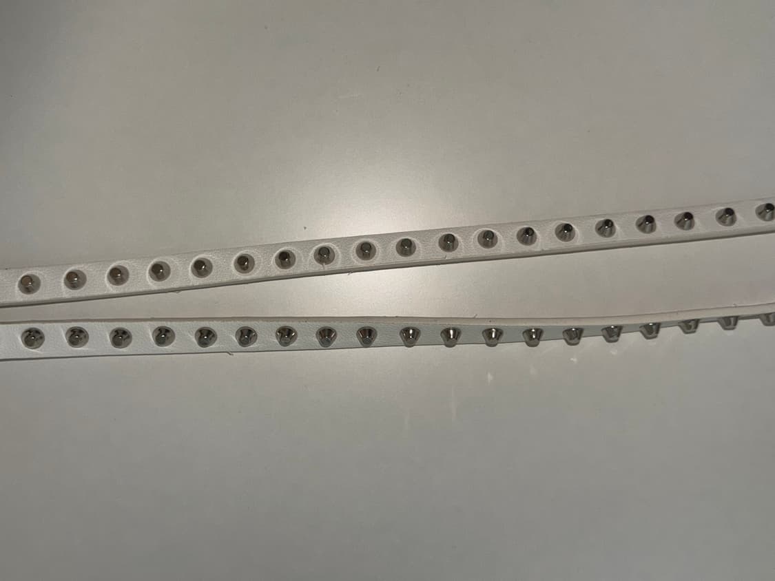 화이트 스터드 벨트 상품이미지2