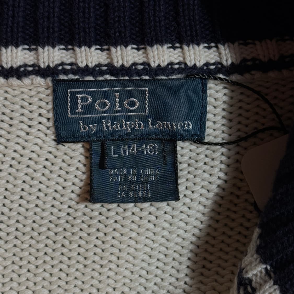폴로 랄프로렌 빅포니 니트 집업 상품이미지7