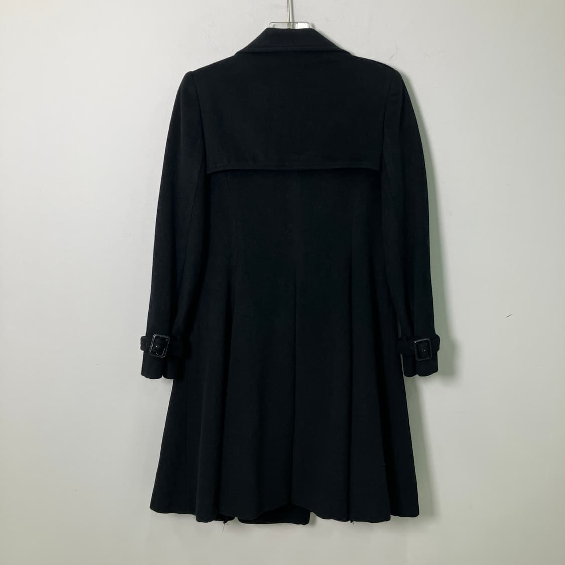 스트로베리 필드 앙고라 울 블렌드 더블 버튼 플레어 코트  상품이미지2