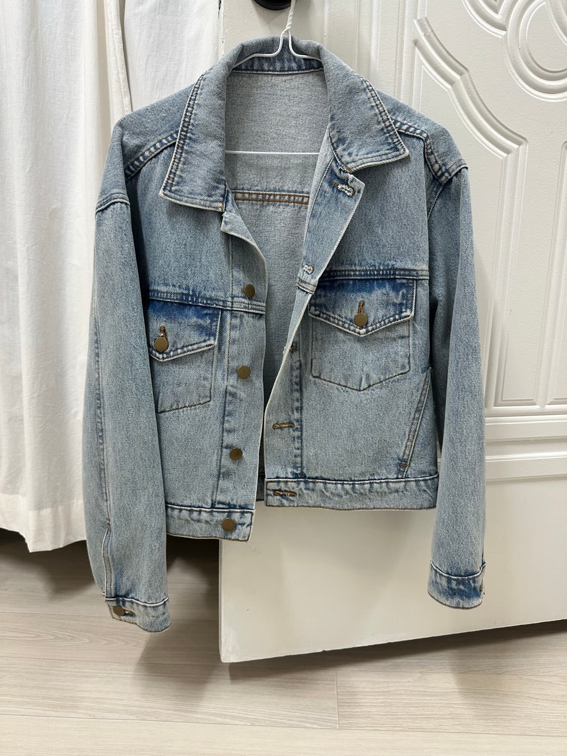 로스앤젤레스 어패럴 청자켓 연청 상품이미지1