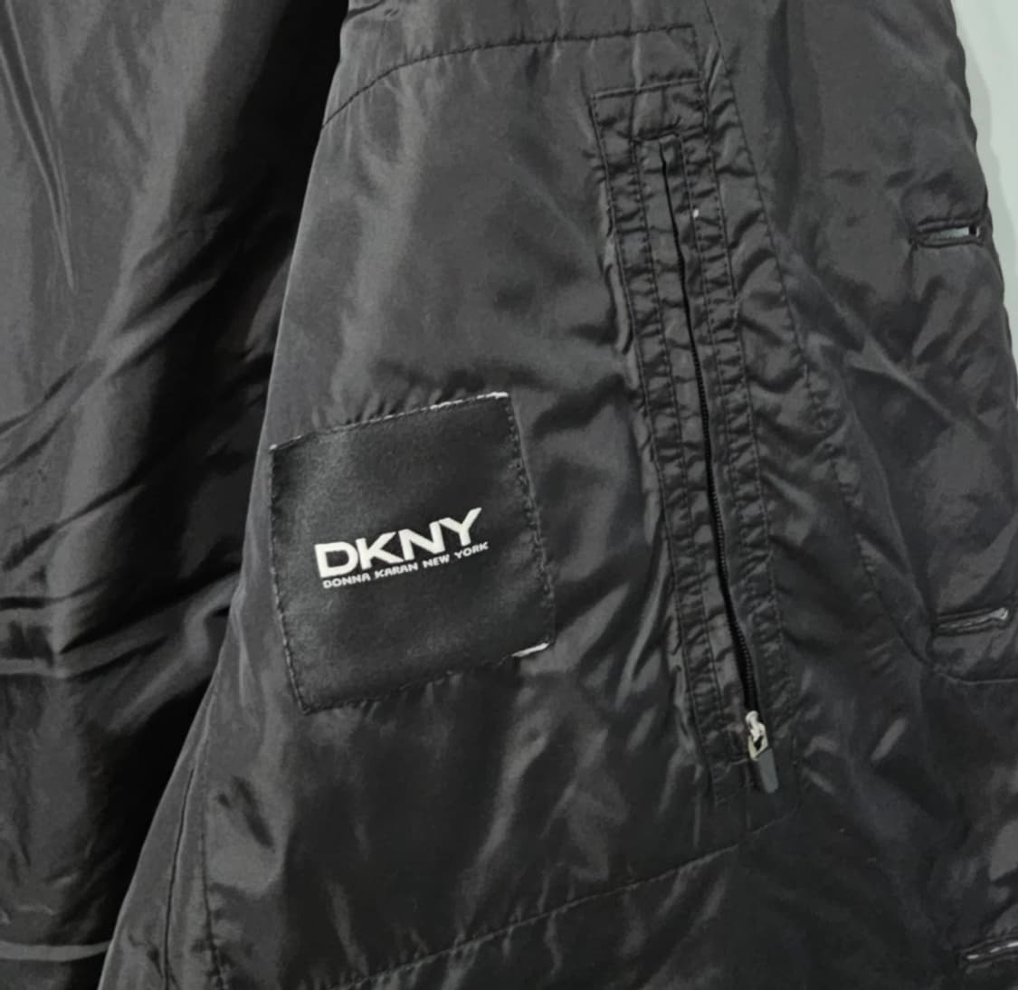 DKNY 남성 블랙 퀼팅 코트 105 상품이미지9