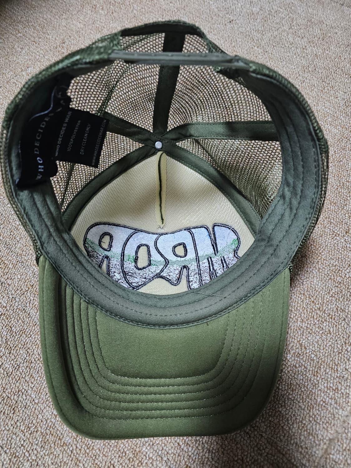 who decides war 트러커 햇 상품이미지5