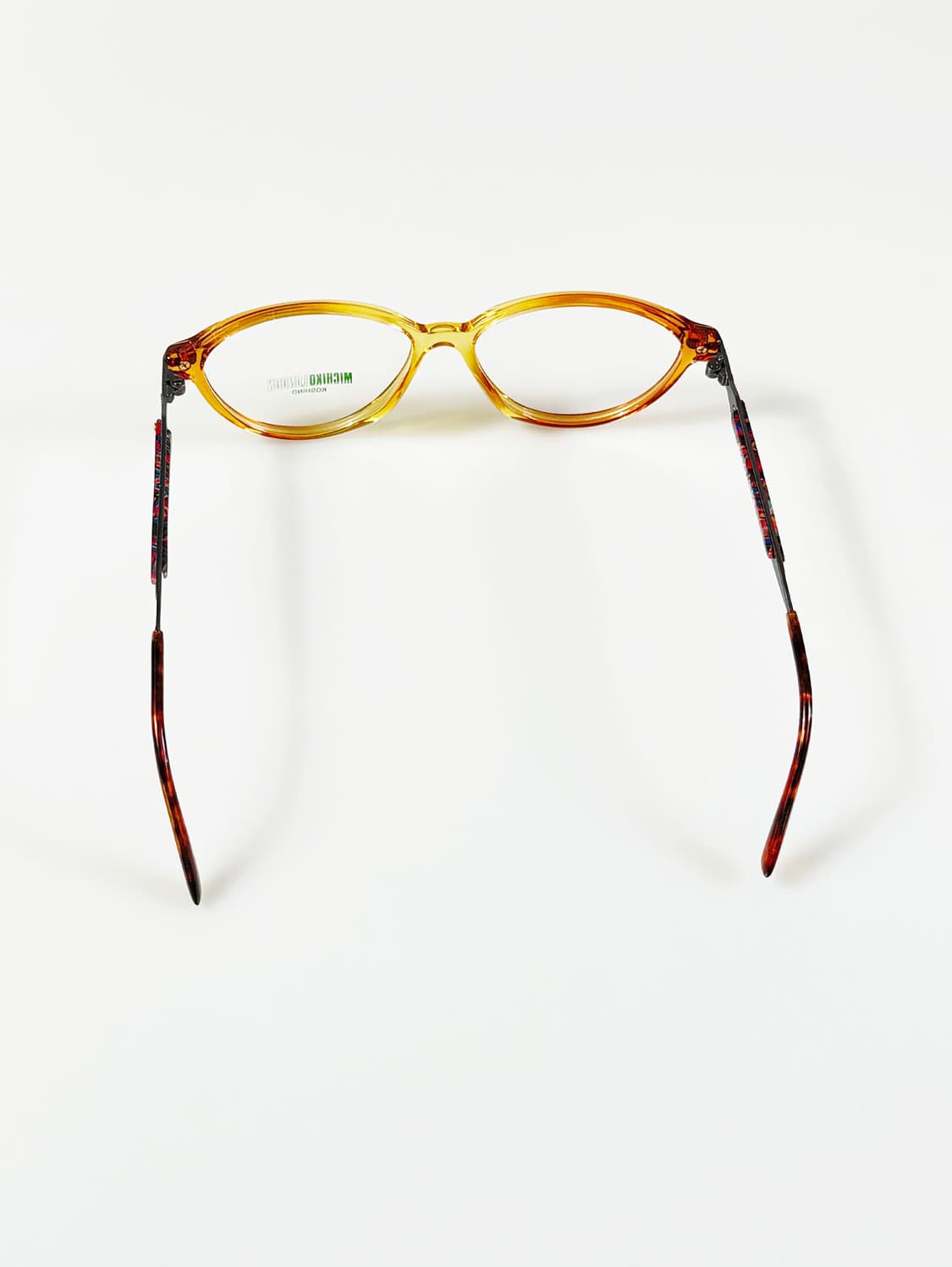 90s 미치코 코시노 런던 그라디언트 뿔테 빈티지 안경 상품이미지5