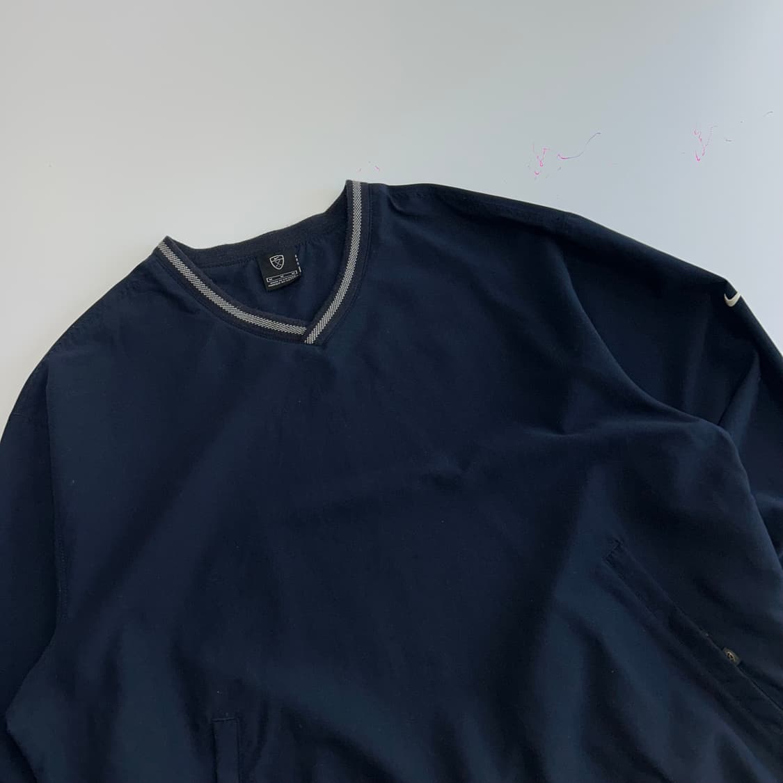 Nike 나이키 사이드 스우시 네이비 웜업 상품이미지4