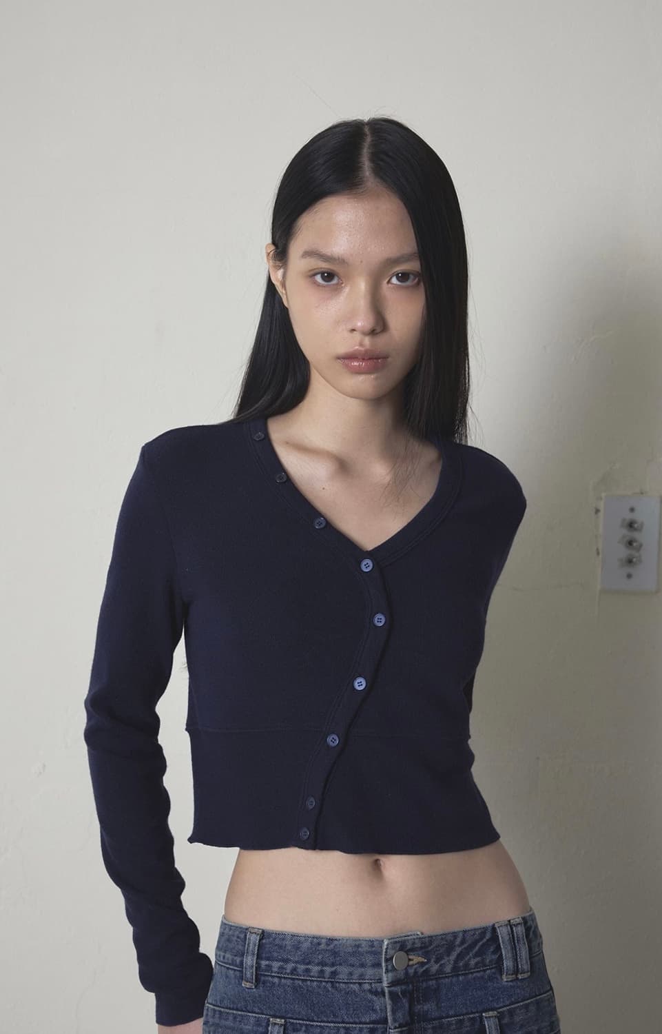 오데스 커브 가디건 상품이미지1