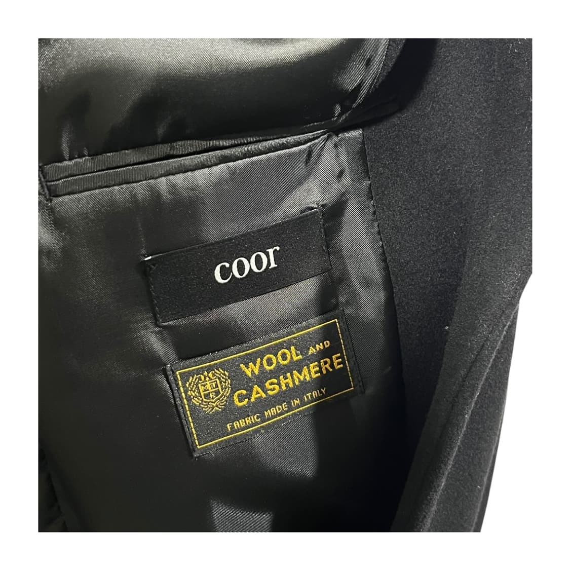 [COOR] 쿠어 이태리 캐시미어 혼방 오버핏 코트    상품이미지5