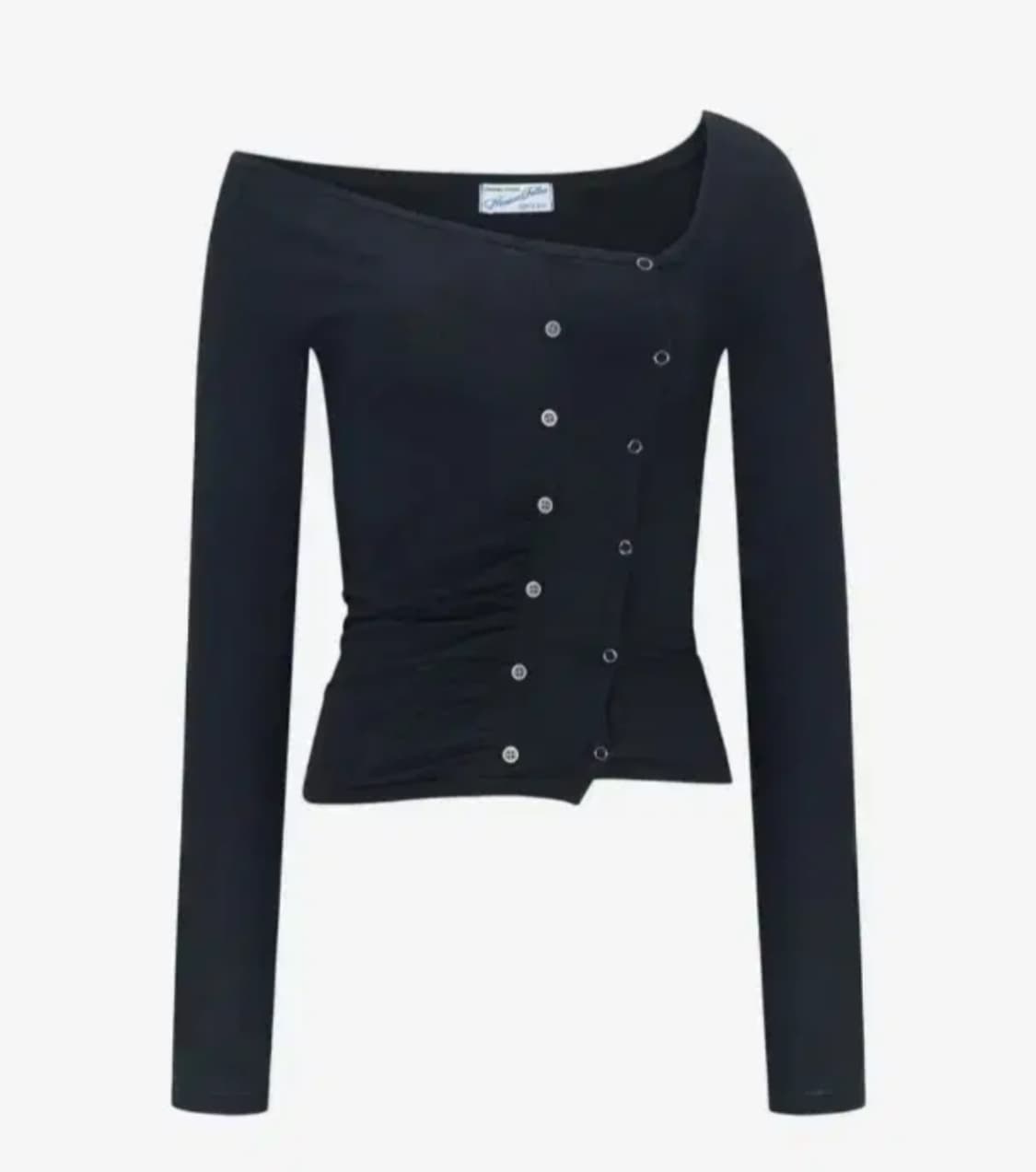 플리즈노팔로우 플노팔 Dulce Unbal Button top 상품이미지2