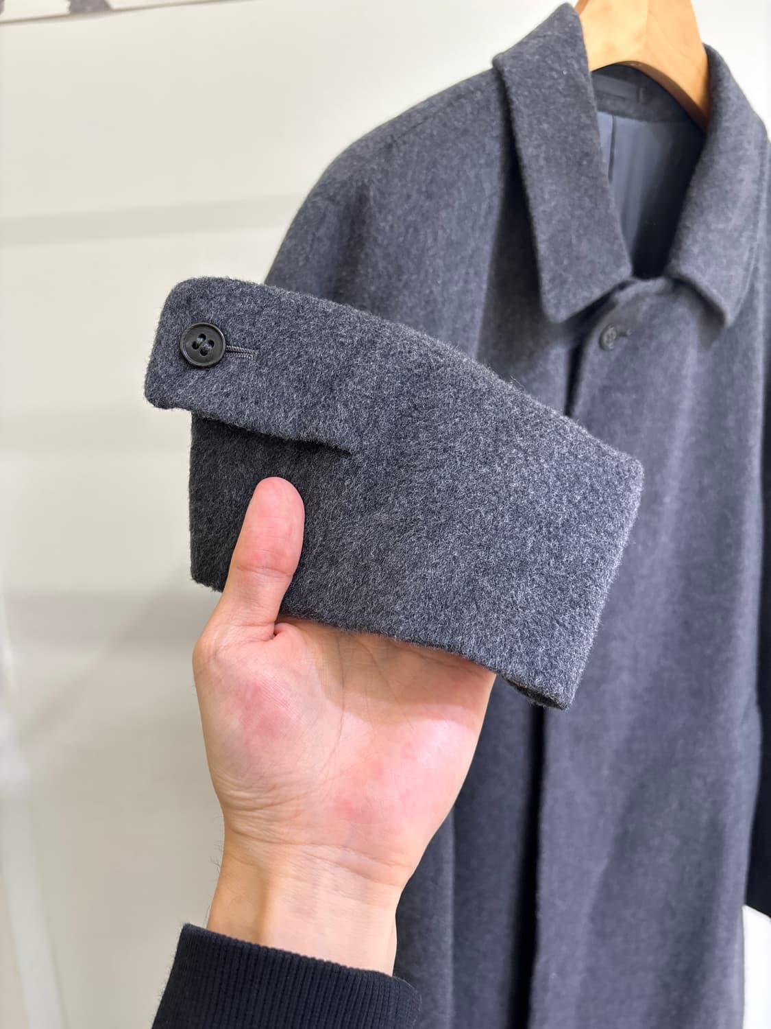 MODELLO PIERO CHIESA (Made in Japan) 코트 상품이미지4