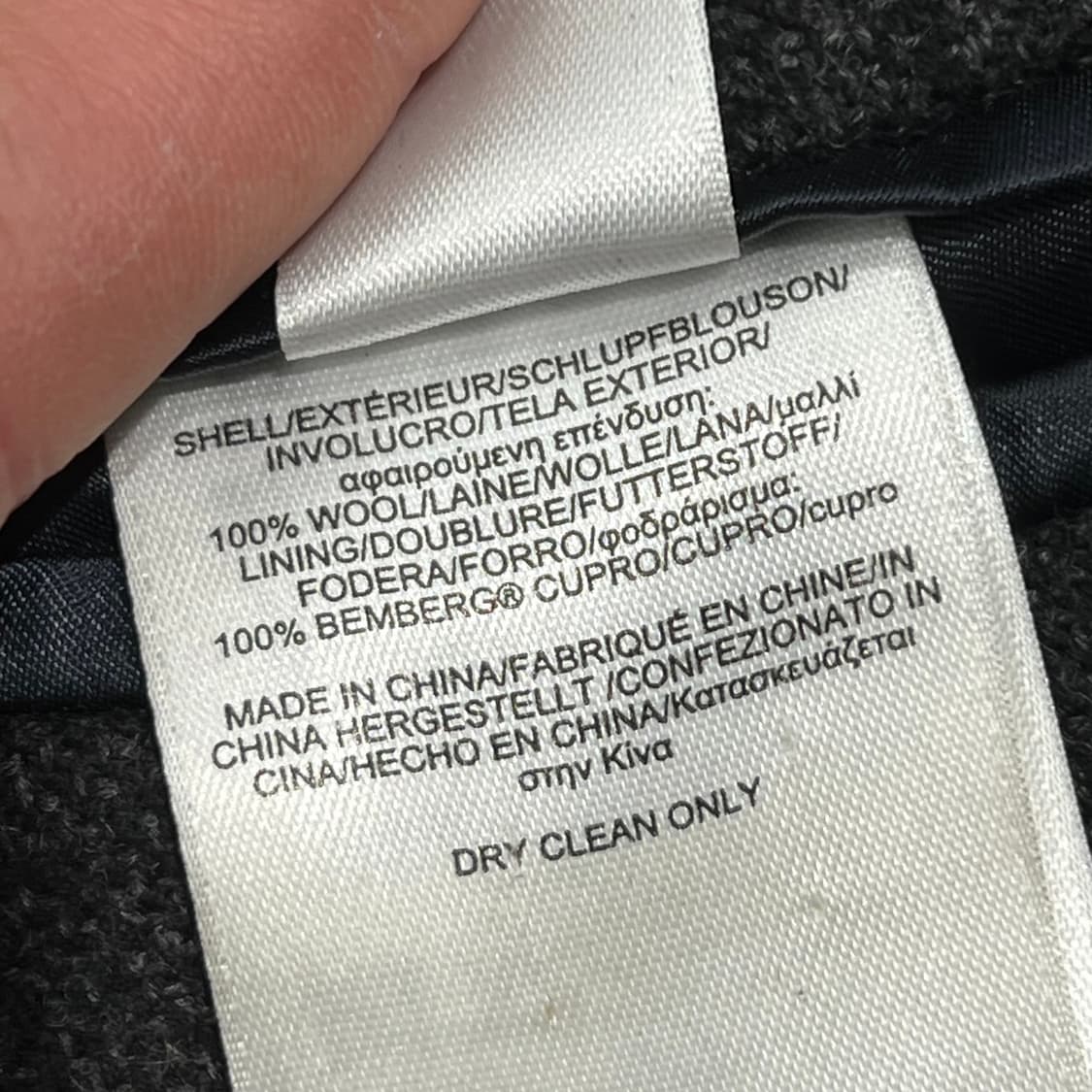 브룩스브라더스 체크 울코트 s09828 상품이미지9