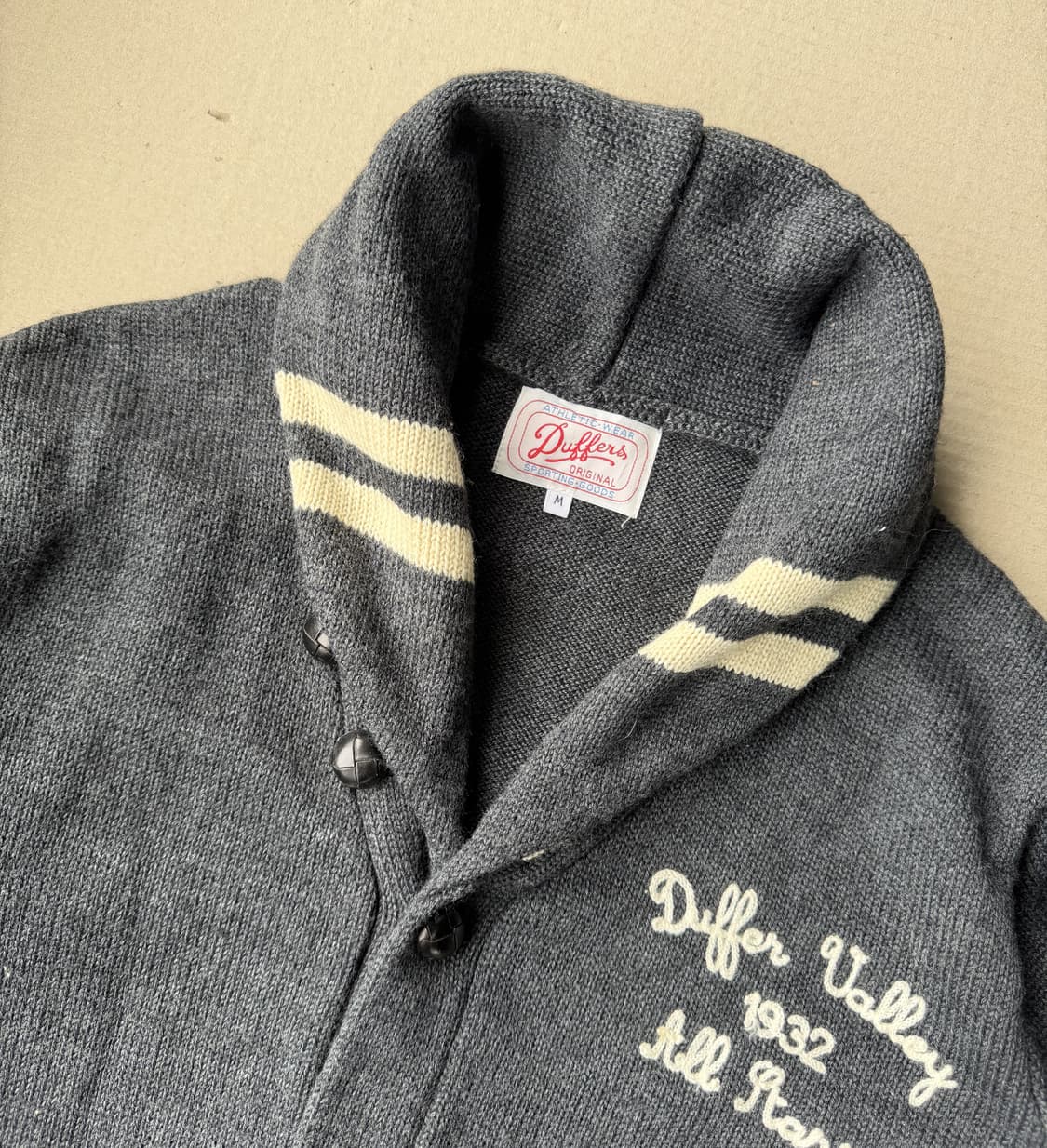 Duffers 숄 카라 가디건 상품이미지2
