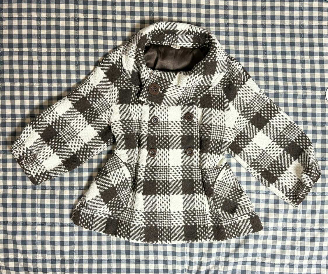 빈티지 고전 정품 엑시즈팜 라떼갸루 코코아색 숏코트 리즈리사 stc 상품이미지2