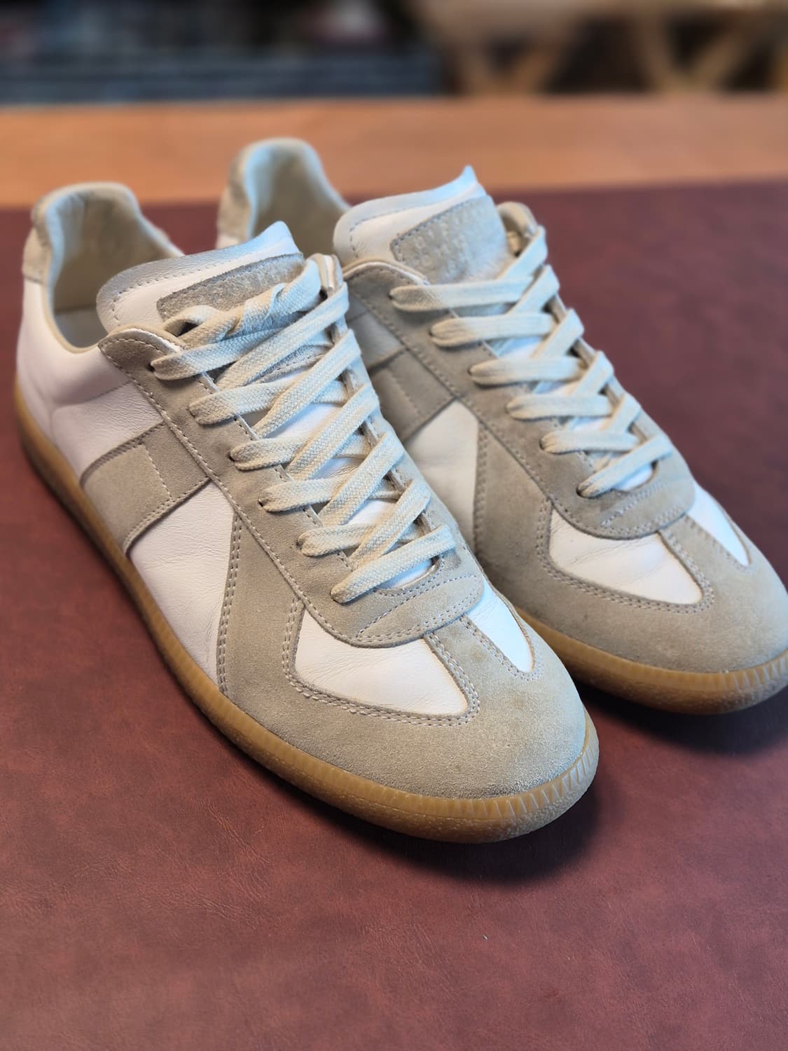 실착용3회 250-255(39)정품 메종마르지엘라독일군  상품이미지7