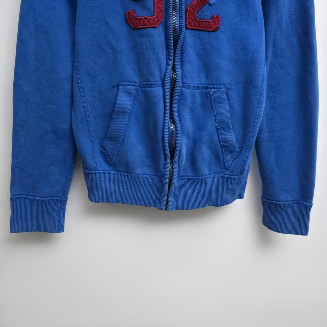 [M] 아베크롬비 블루 후드집업 상품이미지3