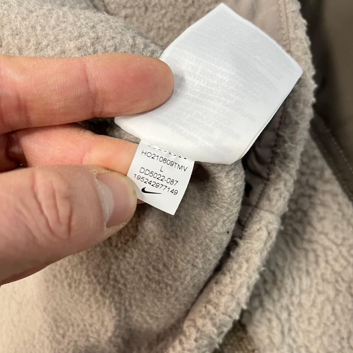 나이키 에센셜 쉐르파 자켓 상품이미지6