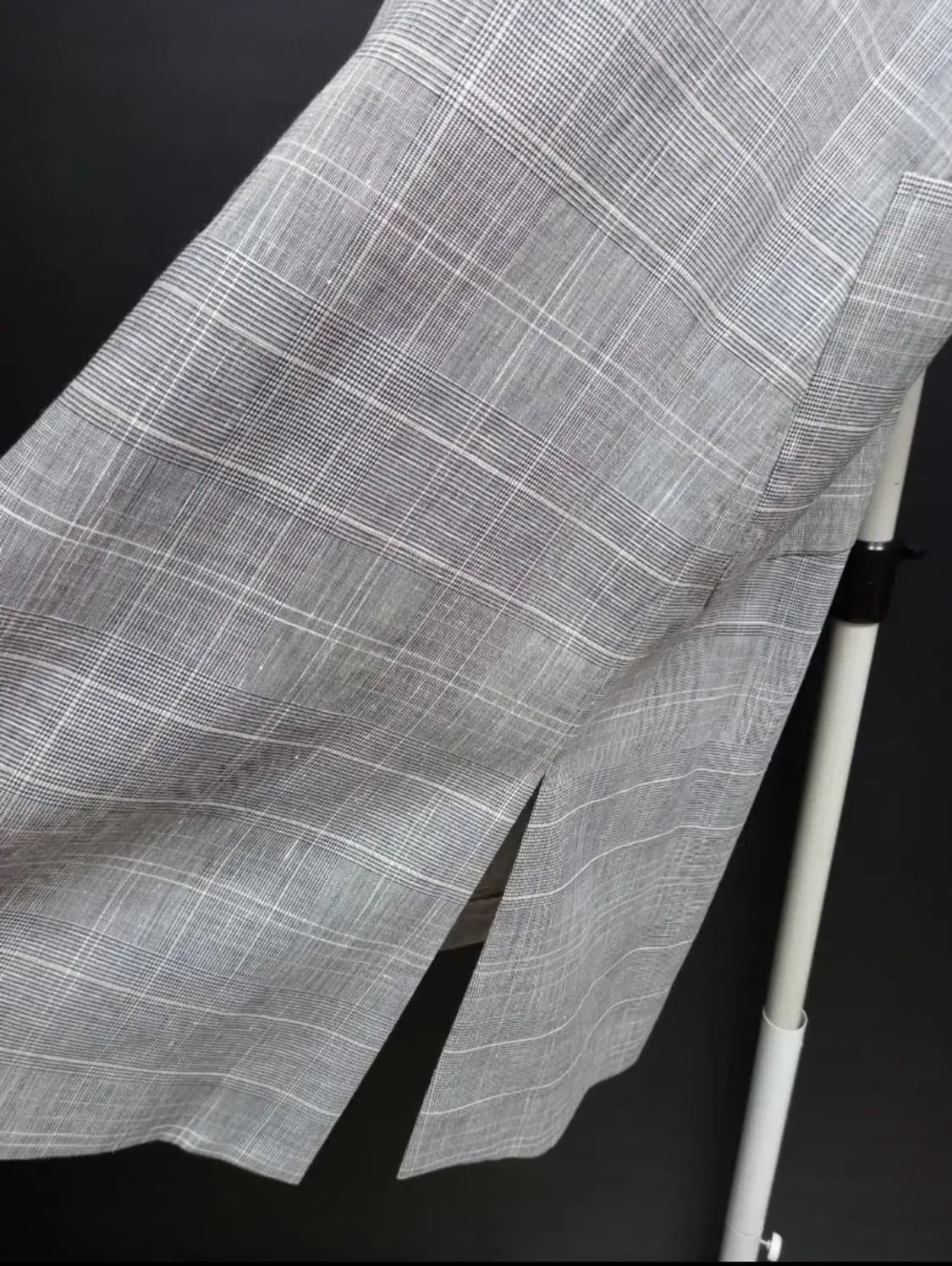 발렌시아 춘하추 홀겹 맥시 롱 코트 55 상품이미지6