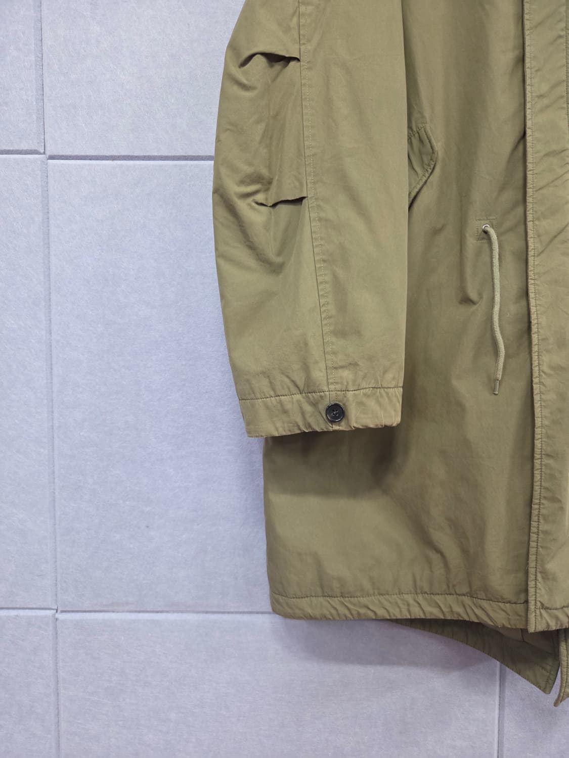 파르티멘토 3M 신슐레이트 피쉬테일 파카 야상 카키 상품이미지3
