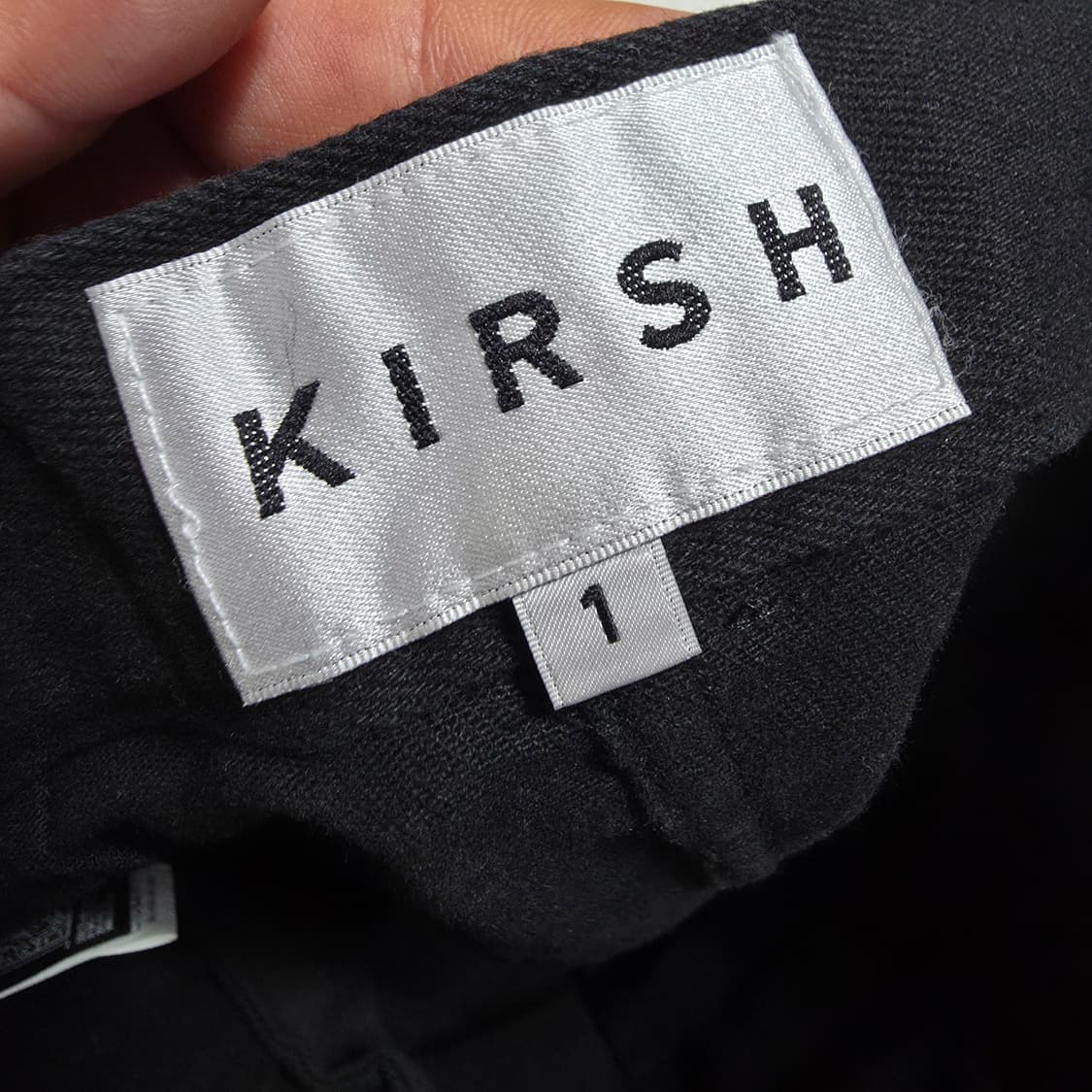 (1)여성 키르시 블랙 데님 카고 스커트  상품이미지3