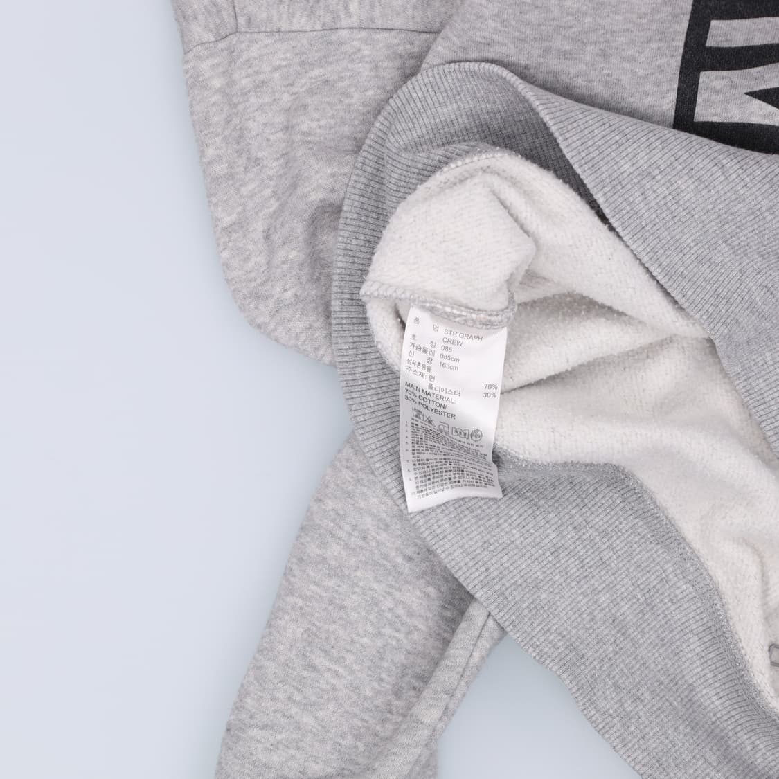 85 아디다스 여성 기모맨투맨 0304H1 상품이미지4