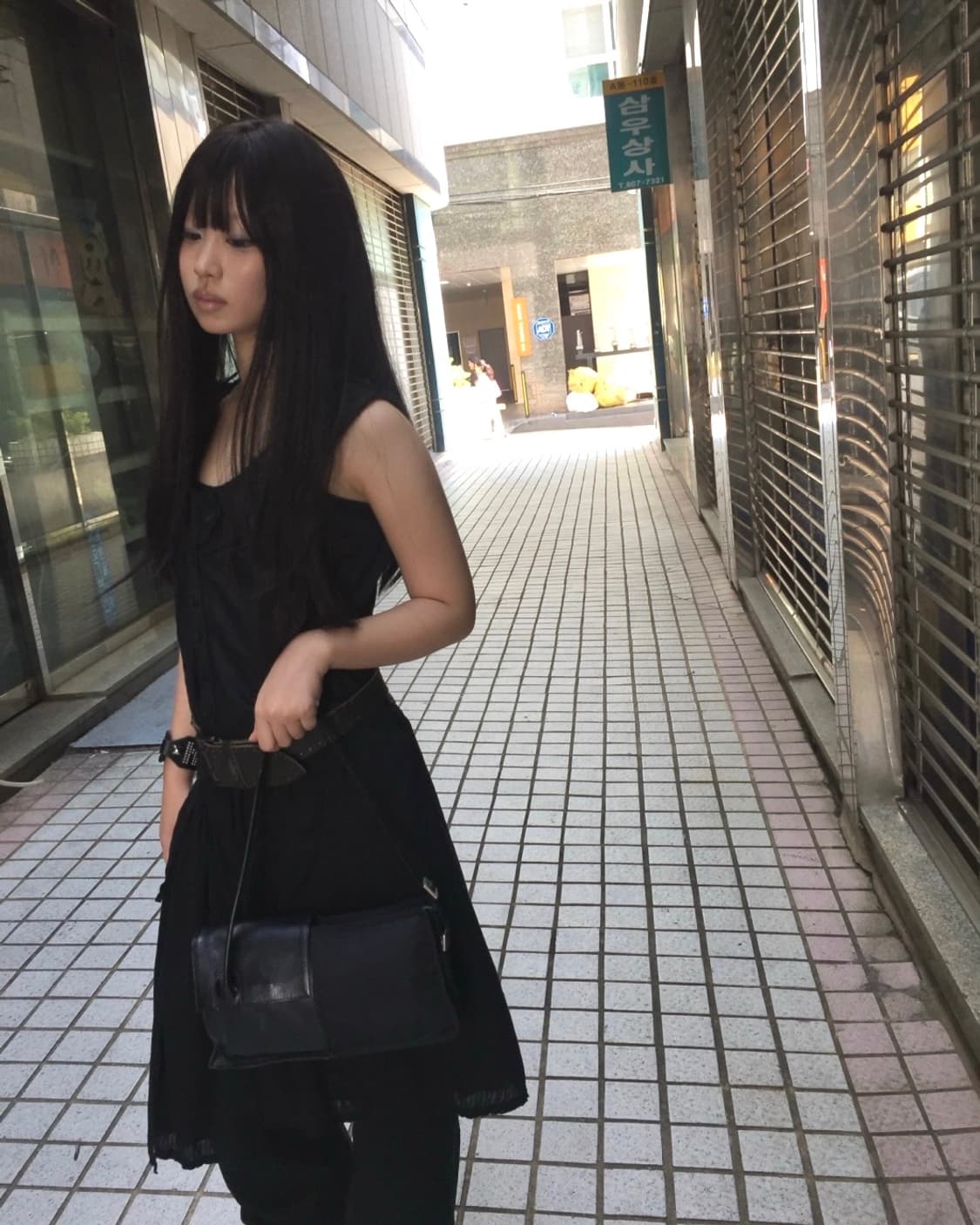 장 폴 고티에 애시메트릭 레더 도킹 토트 백 상품이미지9