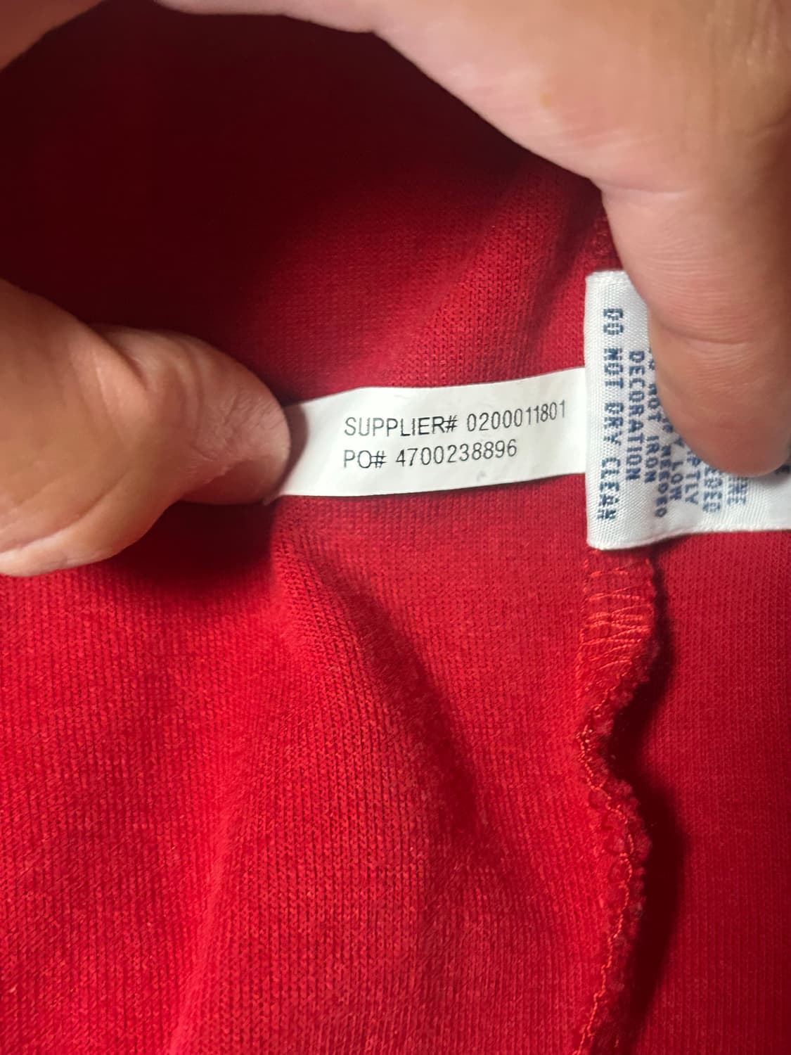 (유일매물) 정품 폴로 치프키프 블랙와치 레이싱 레드 져지 상품이미지7