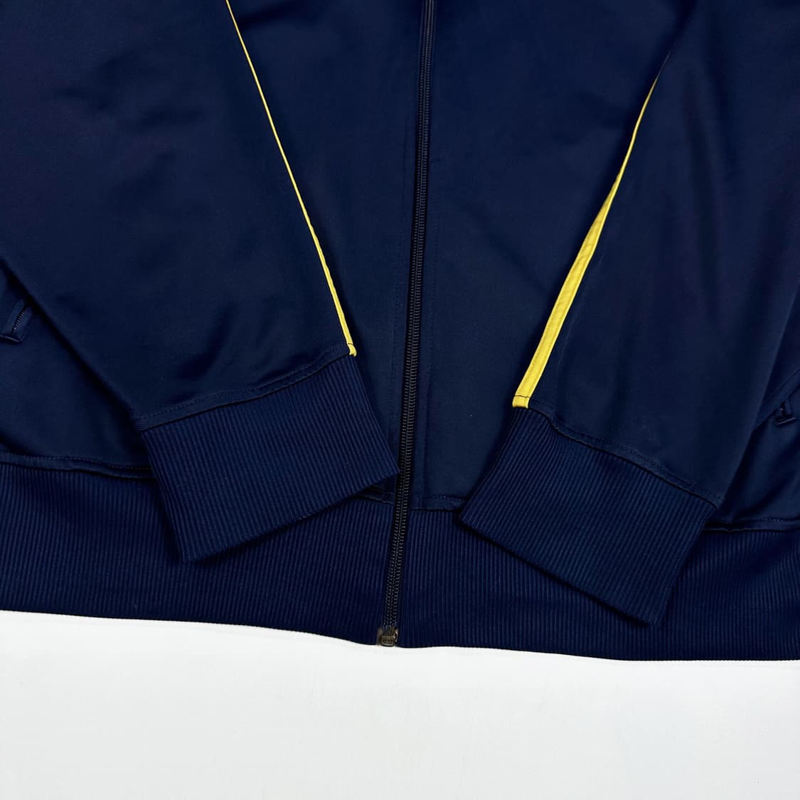 아디다스 오리지널 구형 파이어버드 져지 네이비 옐로우 XL 상품이미지5