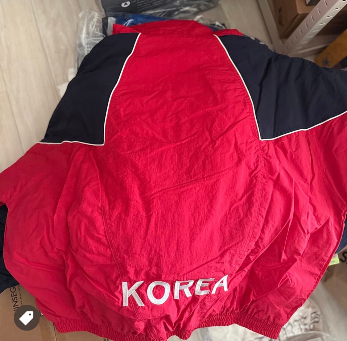 [XL] 나미아스 x 마티 슈프림 자켓 레드 블루 코리아 KOREA 상품이미지2