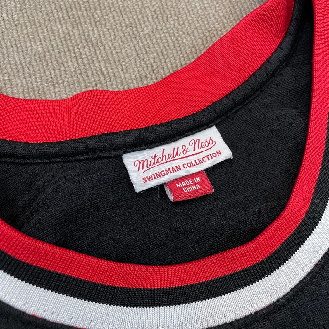 90s mitchell & ness 미첼앤네스 시카고불스 피펜 져지 상품이미지2