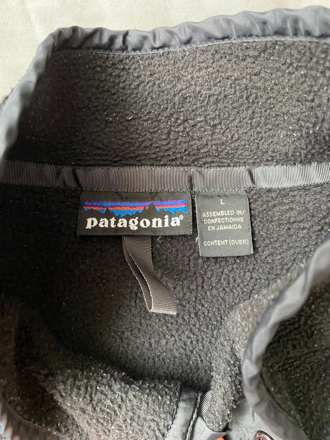 Patagonia synchilla snap t black[size L] 상품이미지2