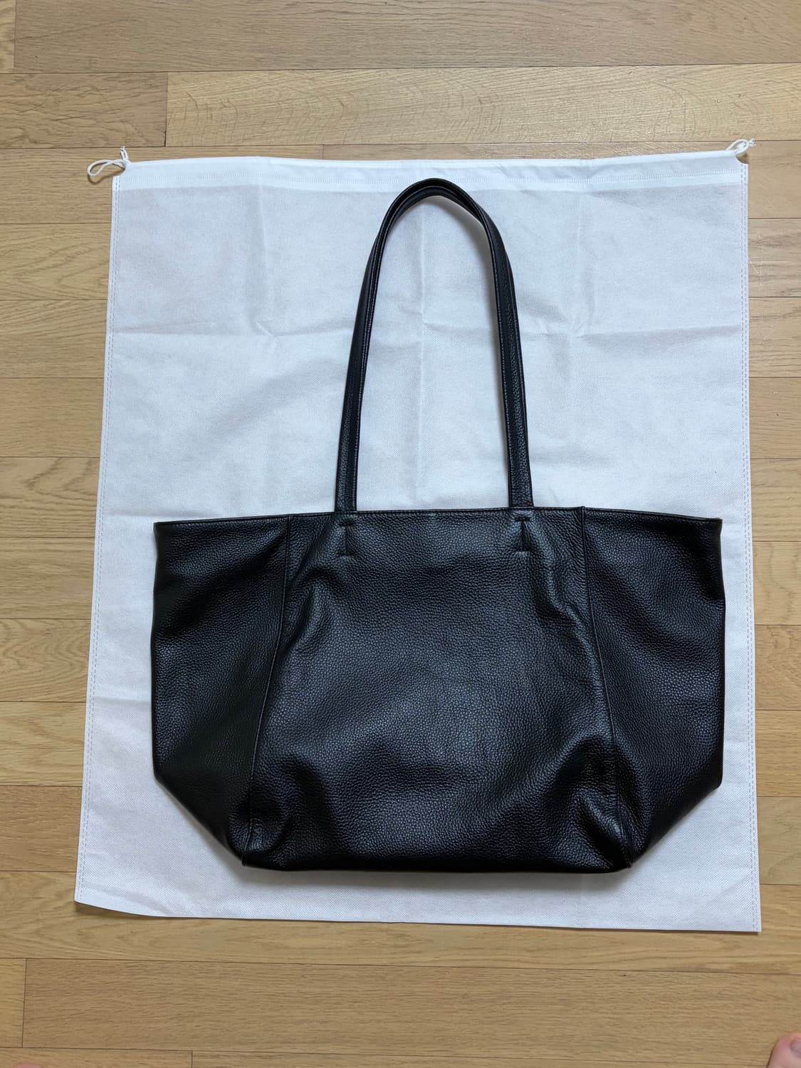 (무료배송)하아카이브 [With 해수] 베를리너 레더 백 (소가죽 블랙) 상품이미지2