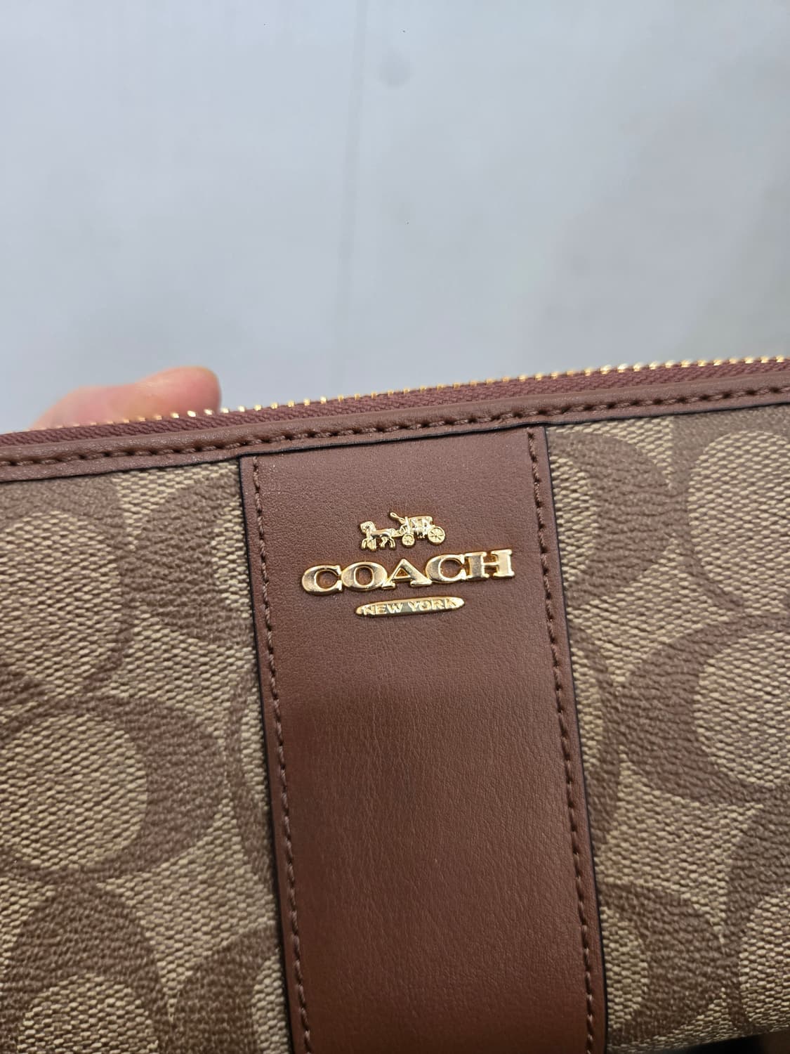 COACH 코치 시그니처 장지갑! 깔끔한 디자인 실물이 더 이뻐요! 상품이미지2