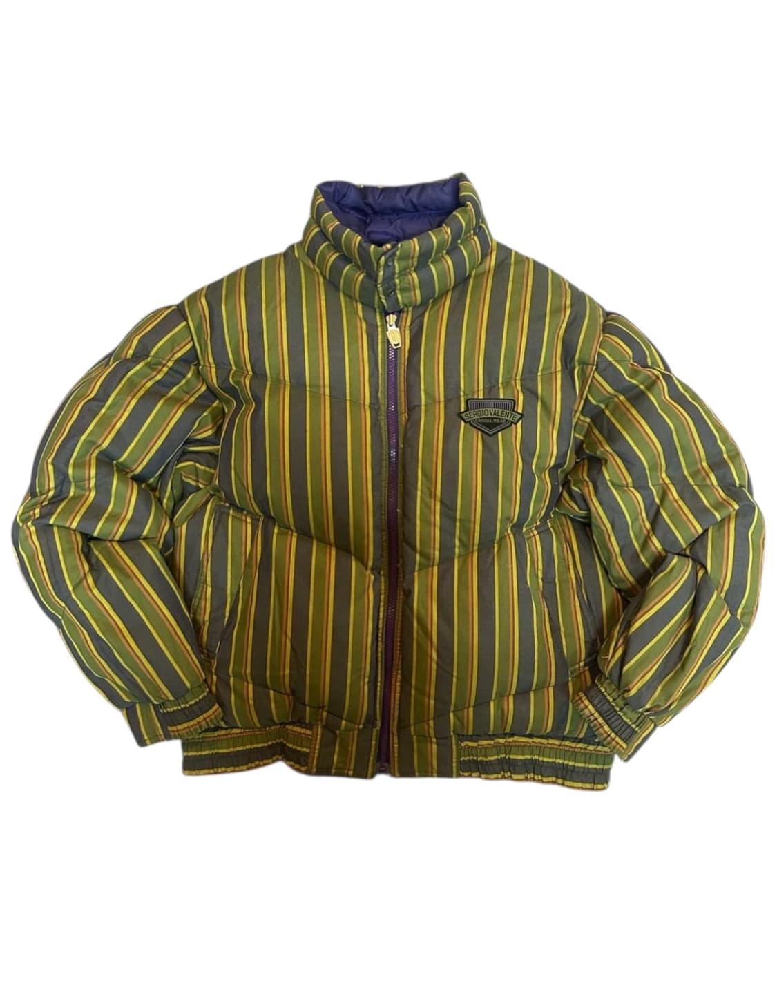 ✨ (바배) 90s 써지오 바텐더 리버시블 양면 패딩 상품이미지1