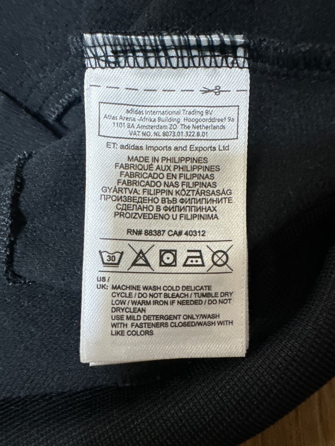 아디다스 삼선 3stripe 트랙탑 져지 S 상품이미지4