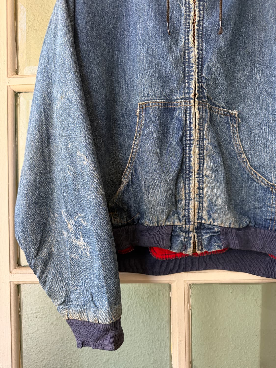 70s Carhartt denim active jacket 상품이미지5