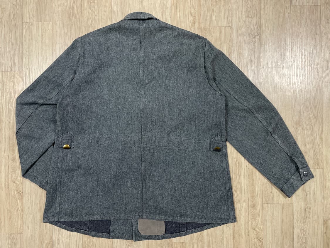 105) 60's 스위스군 솔트&페퍼 데님자켓 상품이미지2