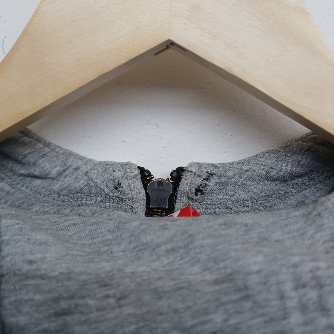 나이키 그레이 블랙 지퍼 후드 집업 M 상품이미지4