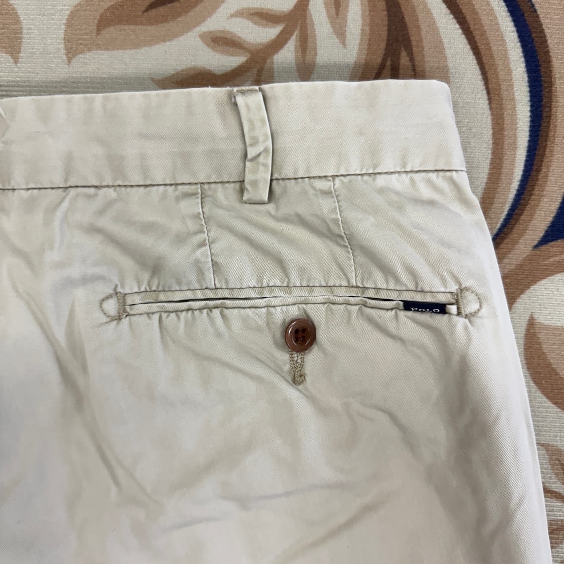 (32)폴로 랄프로렌 코튼 치노팬츠(베이지) 상품이미지2