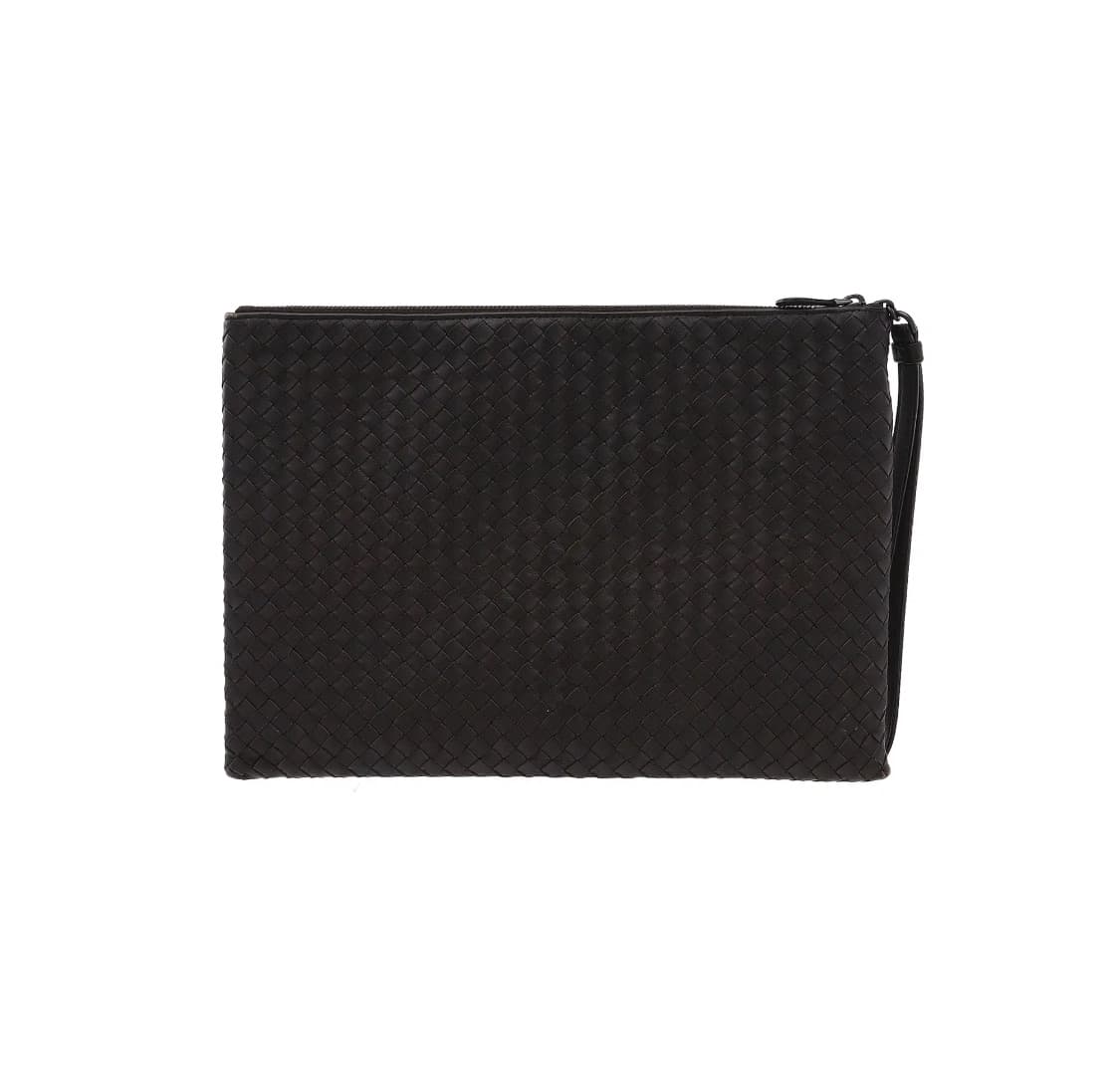 [A급] 보테가베네타 인트레치아토 레더 라지 클러치백 판매합니다!!! 상품이미지3