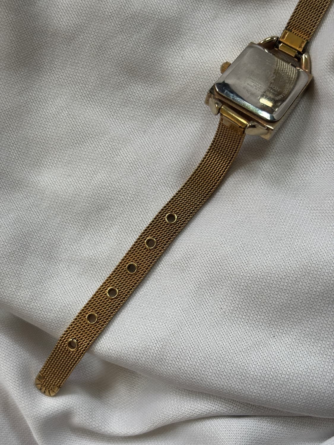 vintage harry mason metal belt watch 상품이미지5
