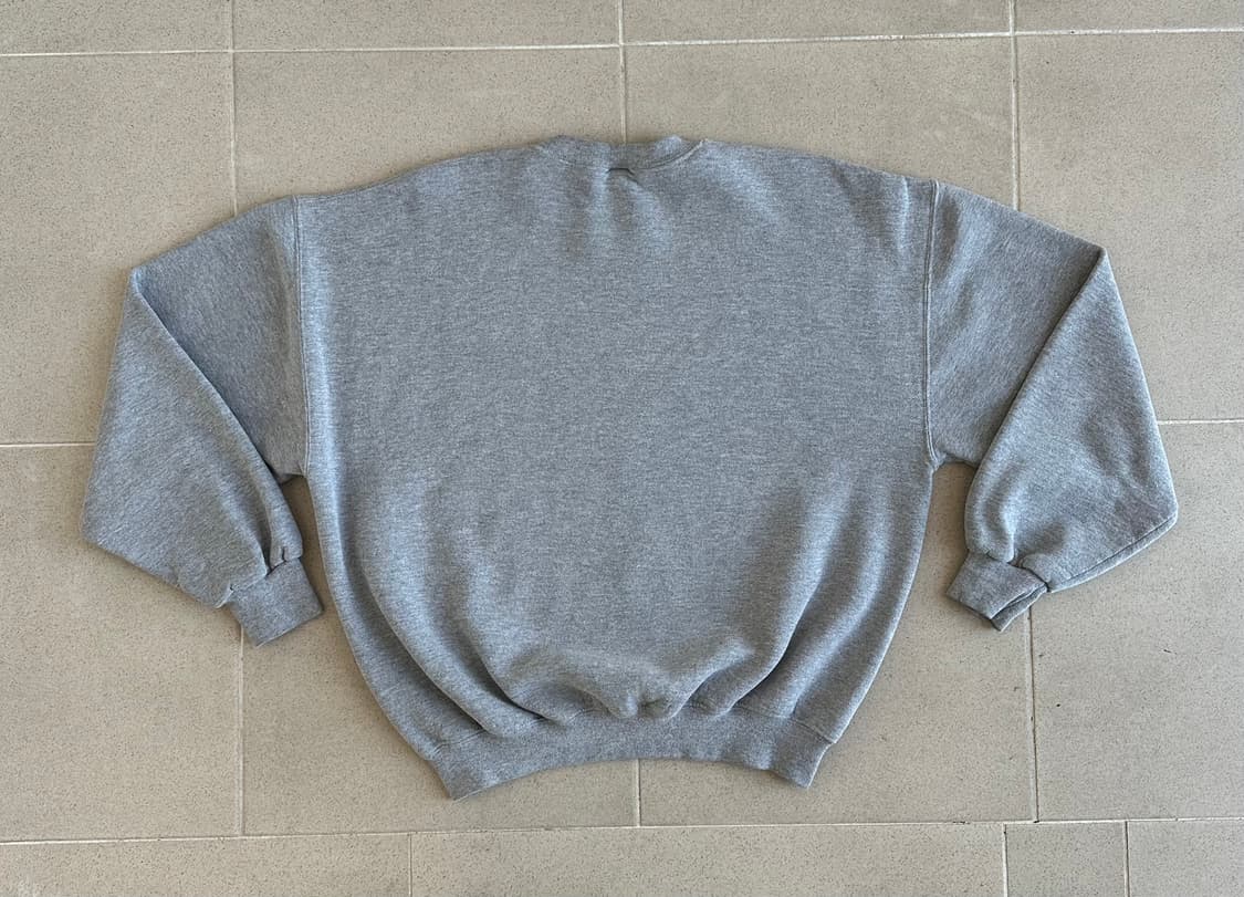 90s 빈티지 러셀 스웻셔츠 그레이 XL 상품이미지2