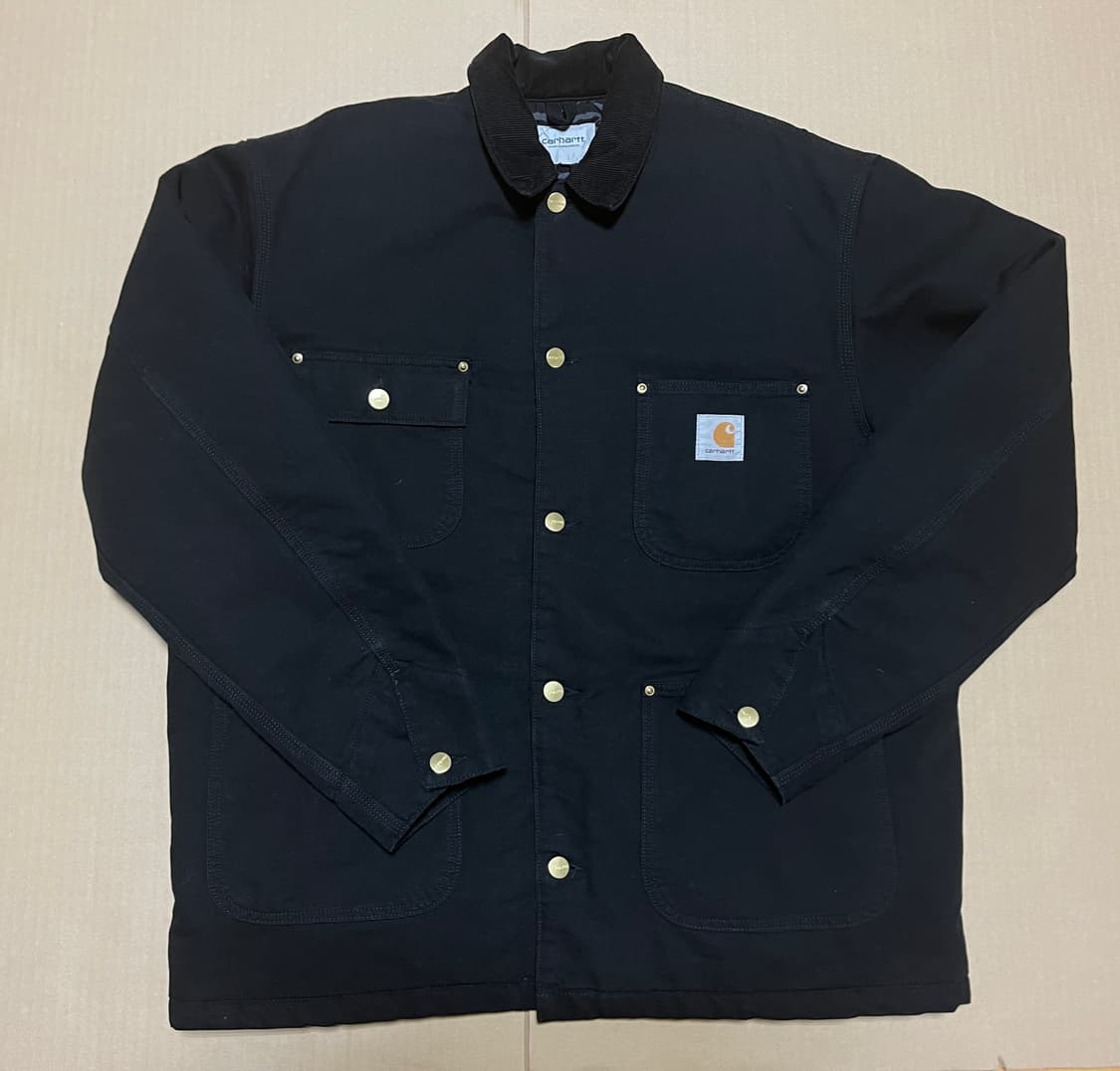 [L] 칼하트윕 OG 초어 코트 자켓 스톤 캔버스 라지 상품이미지1